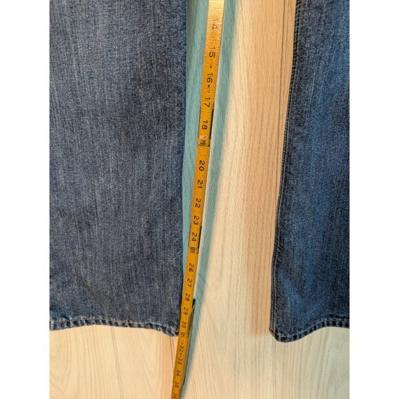 Carhartt Men's 40x32 Relaxed Fit Fleece Lined Denim Blue Jeans Medium Wash - Picture 8 of 10